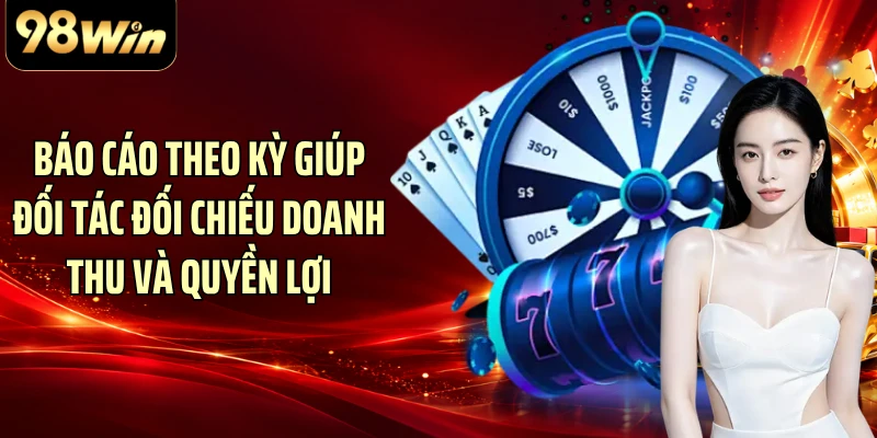 Báo cáo theo kỳ giúp đối tác đối chiếu doanh thu và quyền lợi